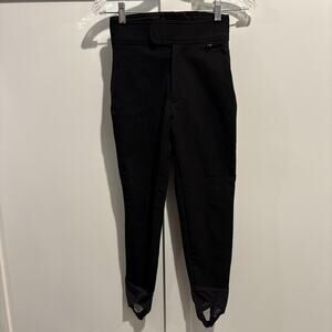 Vintage Beaver Creek Pants Womens 8 Schoeller Wool Nylon Stretch Stirrup Ski USA